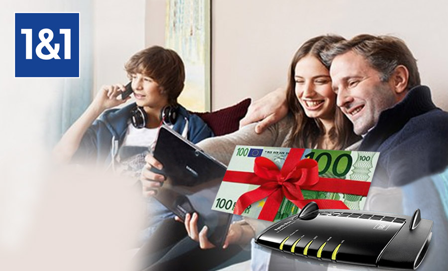 1&1 DSL-Deal für Wechsler - Jetzt bis zu 280
