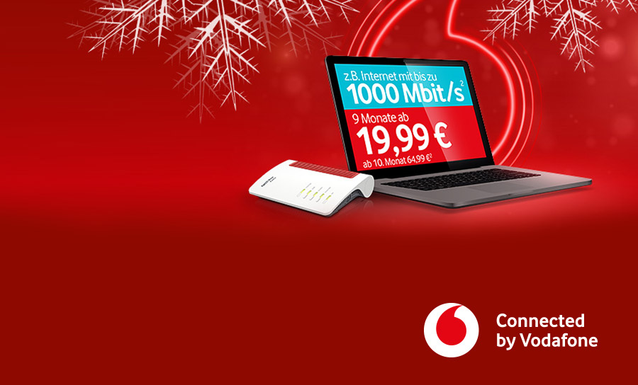 Vodafone Aktion: GigaZuhause Kabel