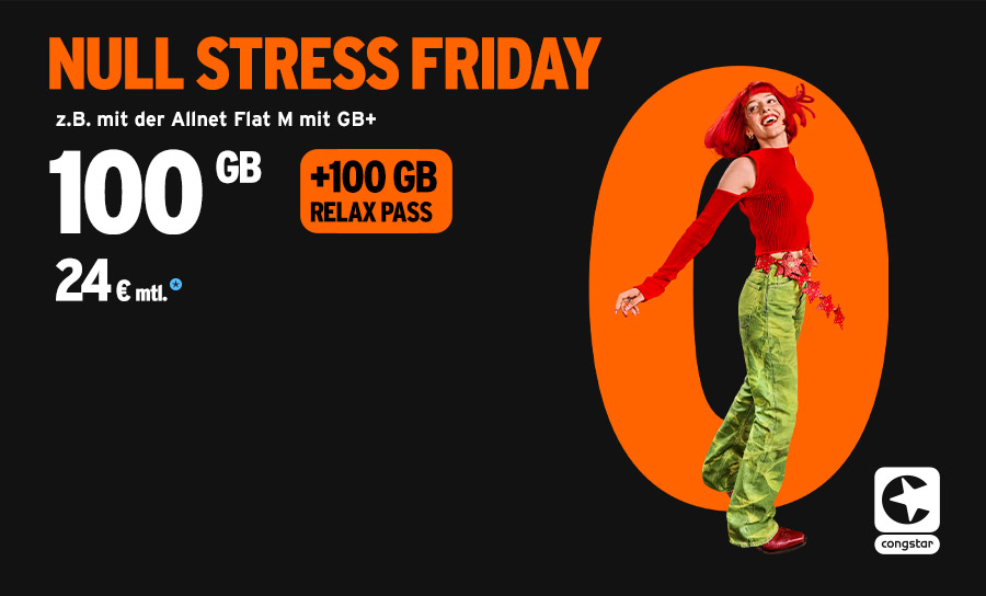 Cyber Deal: congstar Allnet Flat M