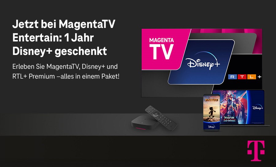 Telekom MagentaTV Entertain 6 Monate ohne Aufpreis